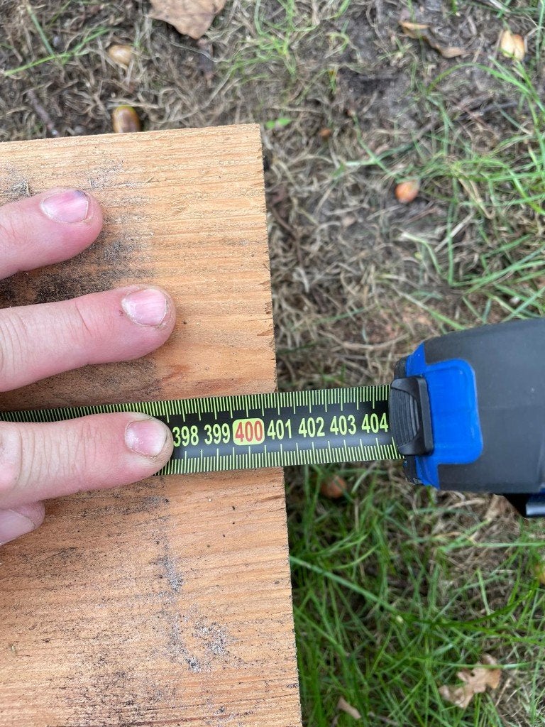 Douglas 6 planken fijnbezaagd 4000mm x 200mm x 20mm, Ophalen, Minder dan 25 mm, Nieuw, Plank