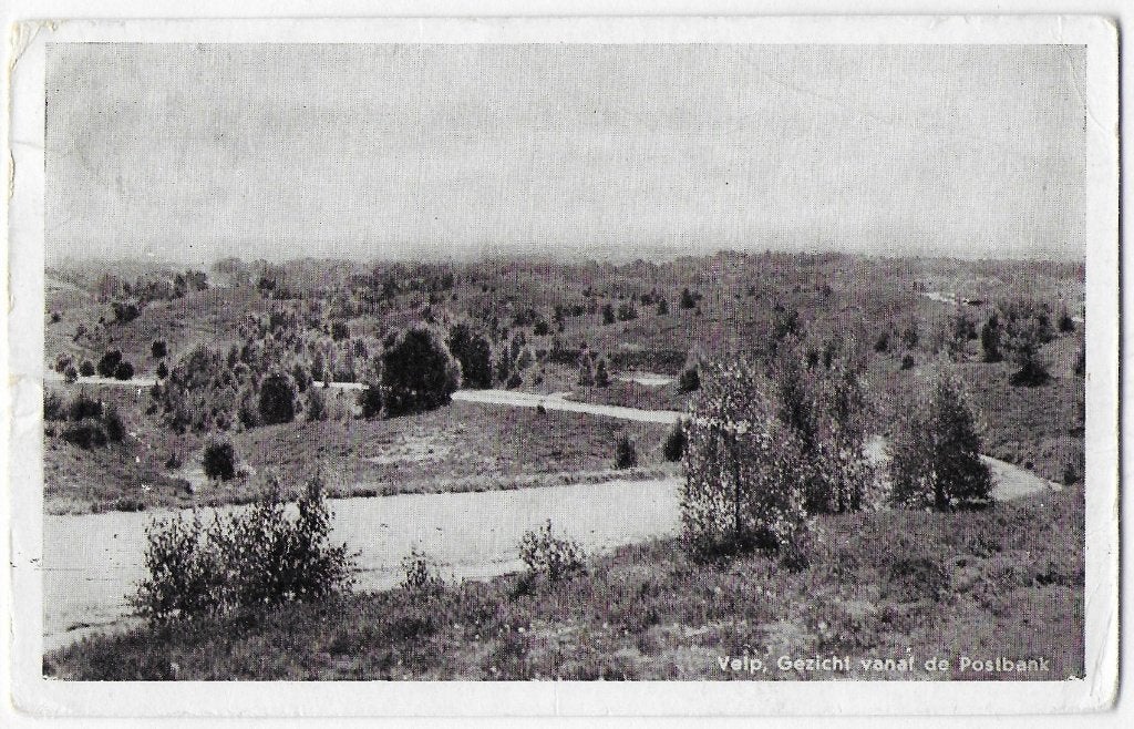 Velp Oude gelopen Ansichtkaart ( B3042 ), Ophalen of Verzenden, 1960 tot 1980, Gelopen, Gelderland
