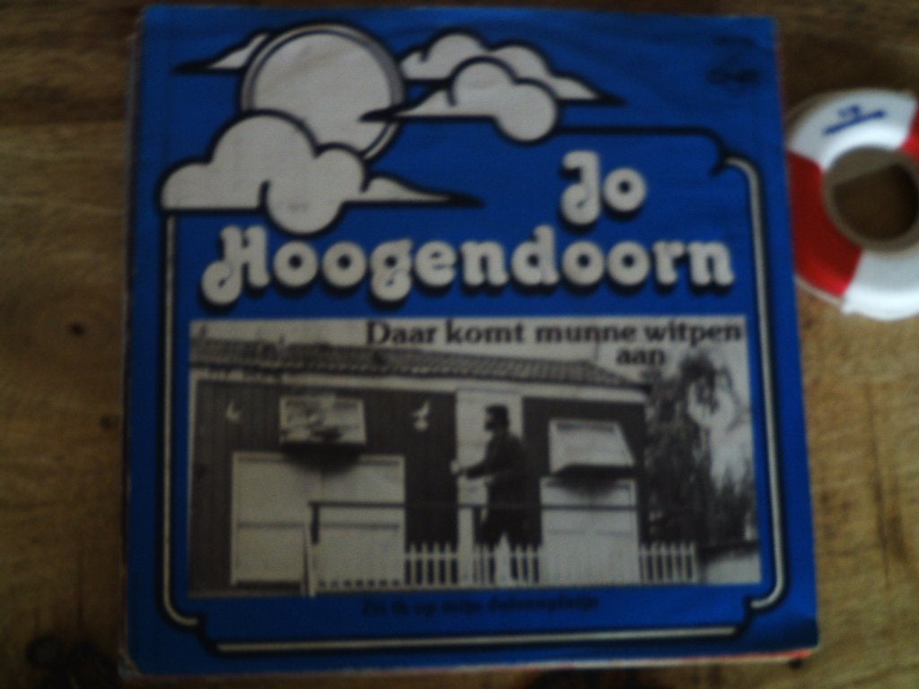 Jo Hoogendoorn - Daar komt munne witpen aan (Vinyl) 21a, 7 inch, Zo goed als nieuw, Fotohoes, Overige typen