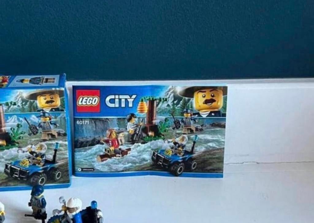 LEGO City Bergpolitie- 60171, Ophalen of Verzenden, Zo goed als nieuw