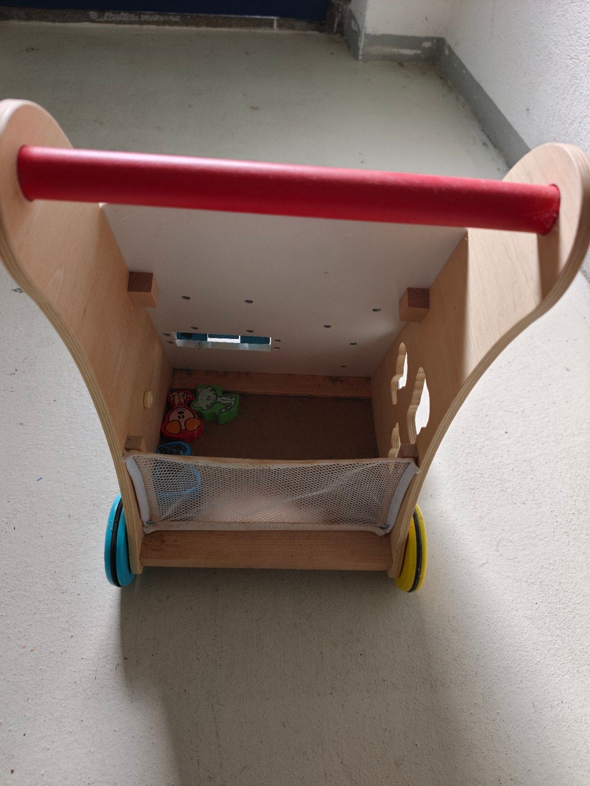 Woezel & Pip Houten Loopwagen met Activiteiten, Ophalen, Gebruikt, Overige typen, Met wieltjes
