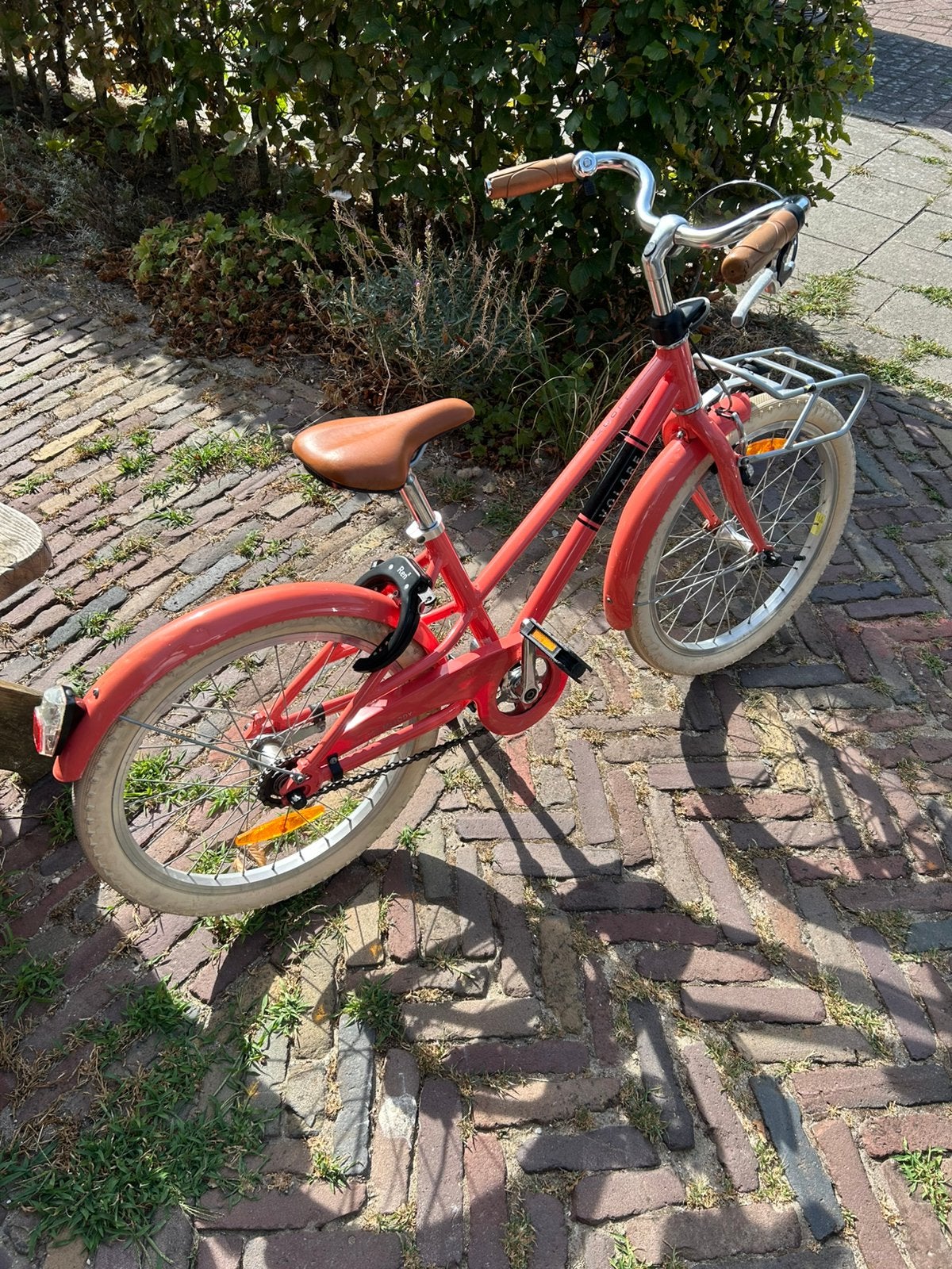 Volare kinderfiets 20 inch, Ophalen, Terugtraprem, Gebruikt, Handrem