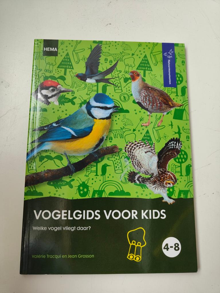 Vogelgids voor kinderen kids 4-8 jaar Nieuw Natuurmonumenten, Ophalen of Verzenden, Nieuw, Non-fictie