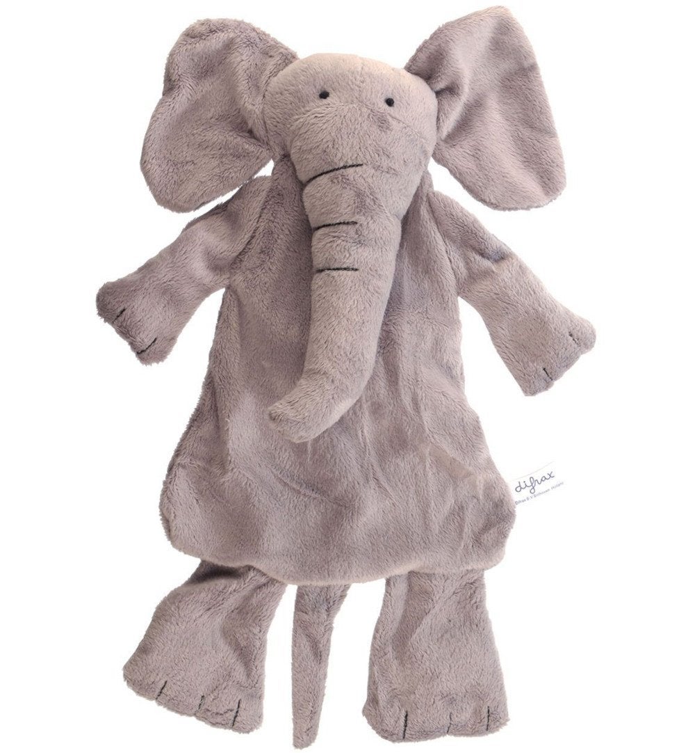Difrax Soft Olifant Elliot Knuffeldoekje, Overige merken, Grijs, Nieuw, Ophalen of Verzenden