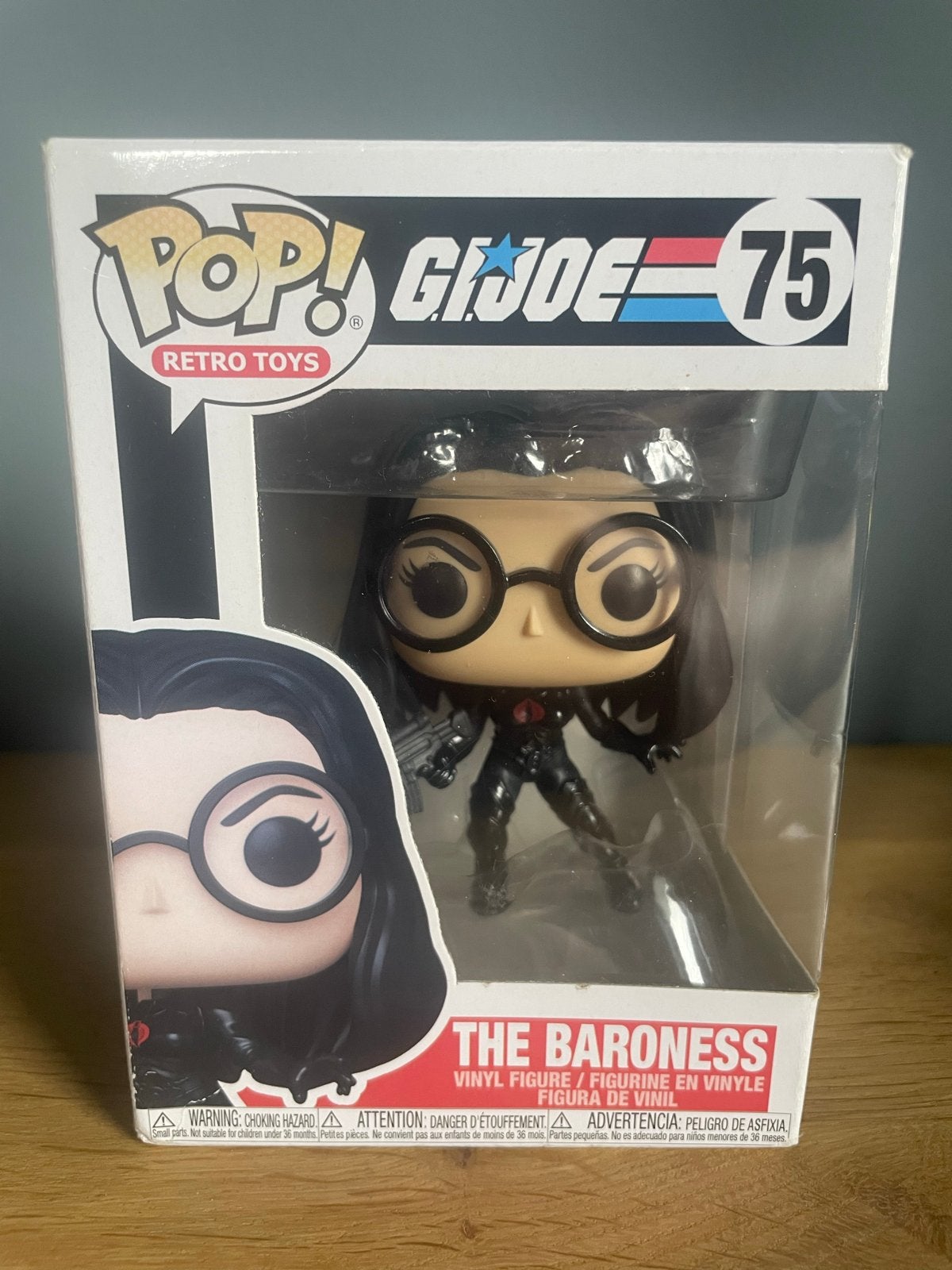Funko Pop G.I. Joe The Baroness #75 Retro Toys, Ophalen of Verzenden, Nieuw