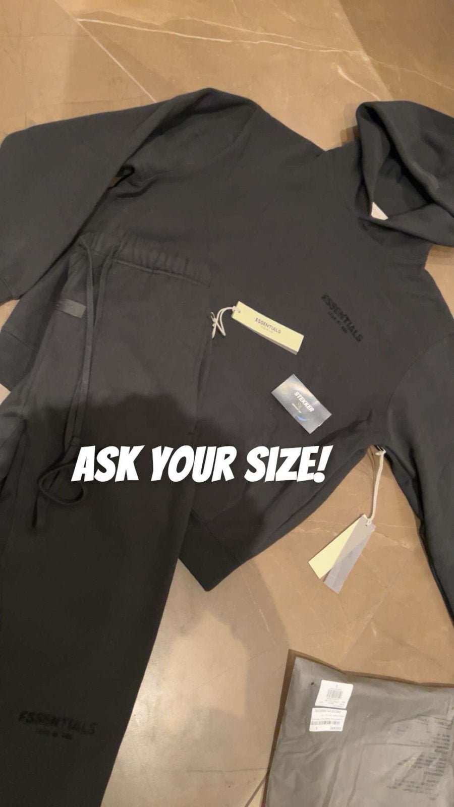 Fear of God Essentials pak maat xs-s-m-l, Ophalen of Verzenden, Nieuw, Overige maten, Meerkleurig