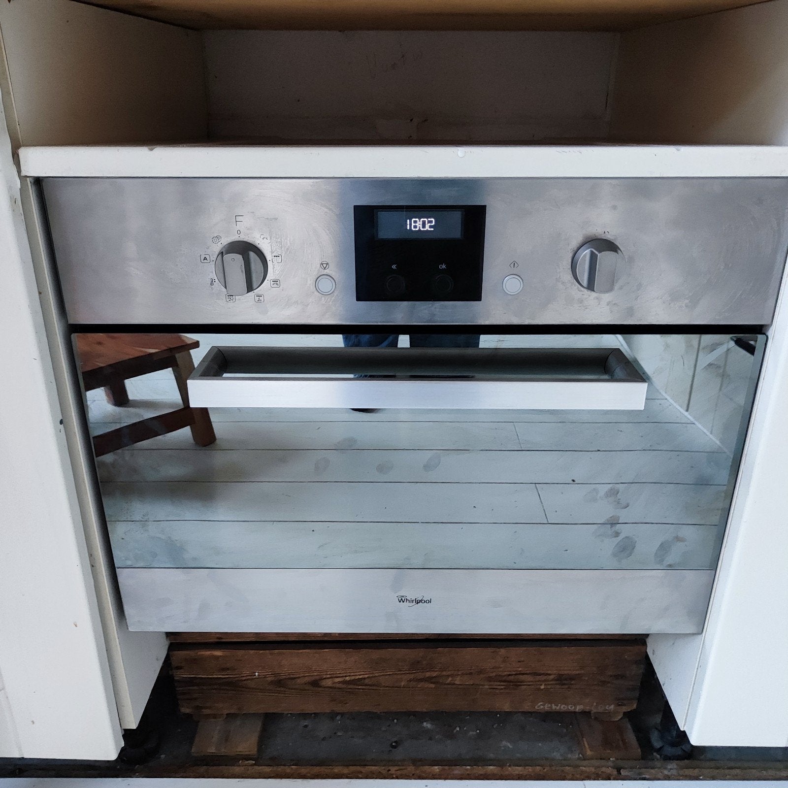 whirlpool Combi magnetron, Ophalen of Verzenden, Gebruikt, Minder dan 45 cm