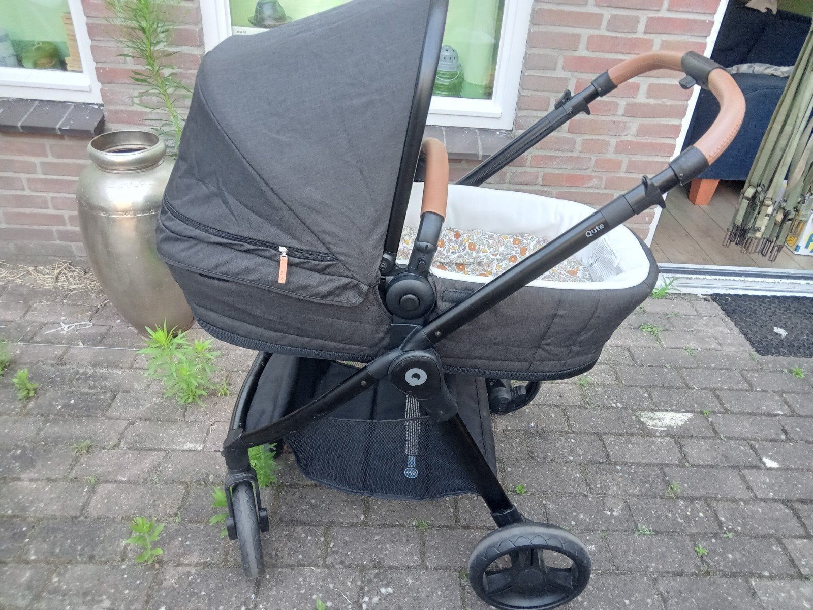 Qute Q-Cruiser Combiwagen - Gebruikt, Inclusief Reiswieg9, Overige merken, Gebruikt, Ophalen of Verzenden, Combiwagen