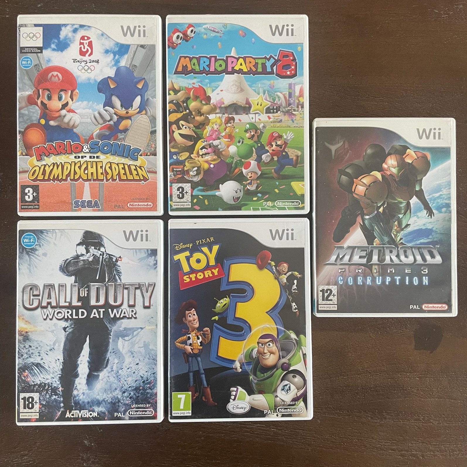 Wii Spellen Games, Ophalen of Verzenden, Zo goed als nieuw, Sport, 3 spelers of meer