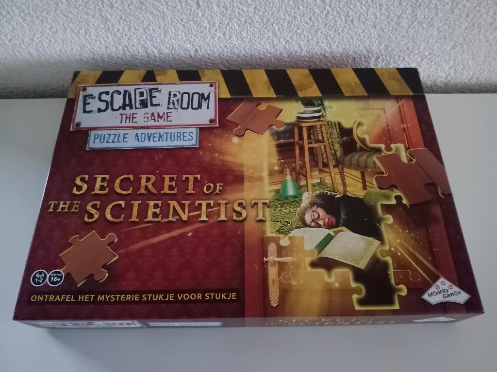 ESCAPE ROOM THE GAME Puzzle Secret of the Scientist, Ophalen of Verzenden, Nieuw
