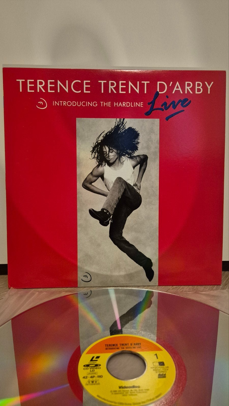 Terence Trent D'Arby Laserdisc, LP, Funk, Ophalen of Verzenden, Zo goed als nieuw