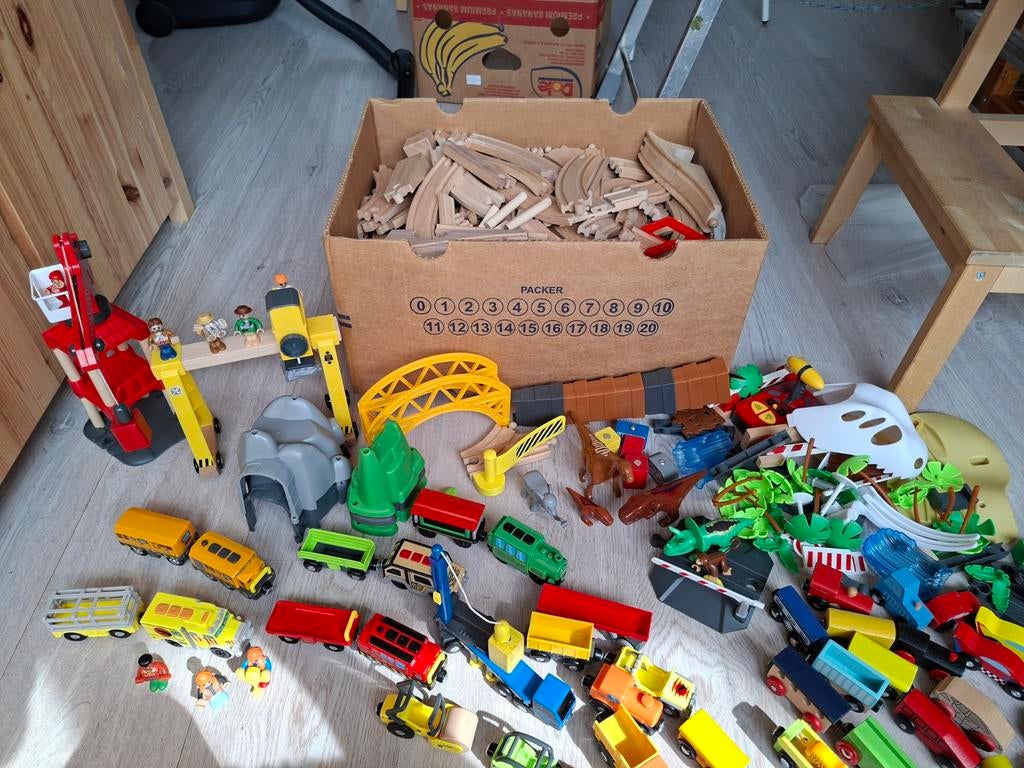 Houten treinbaan, uitgebreid!, Ophalen, Overige typen