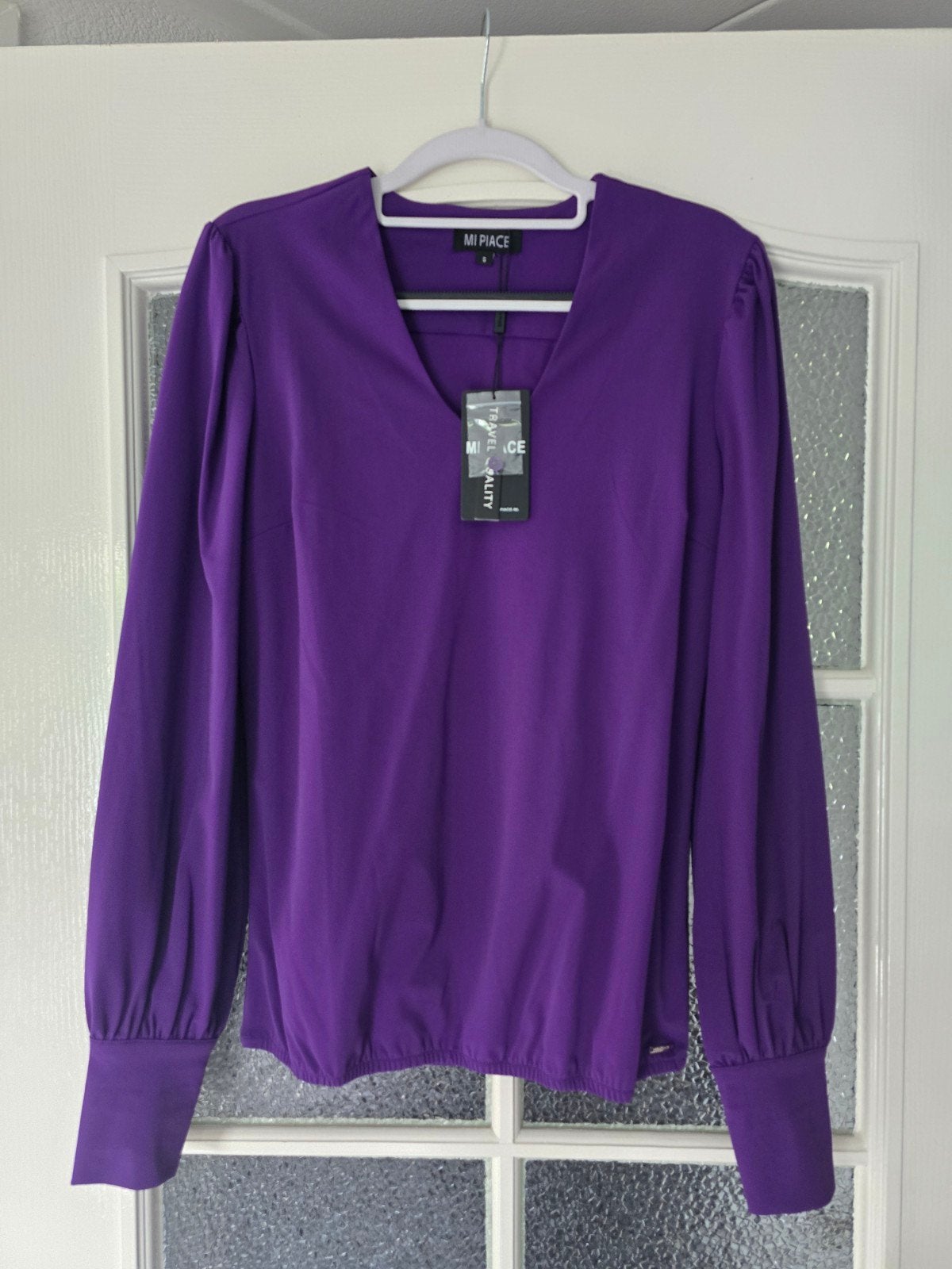 nieuw mi piace shirt paars travel S, Ophalen of Verzenden, Nieuw, Paars
