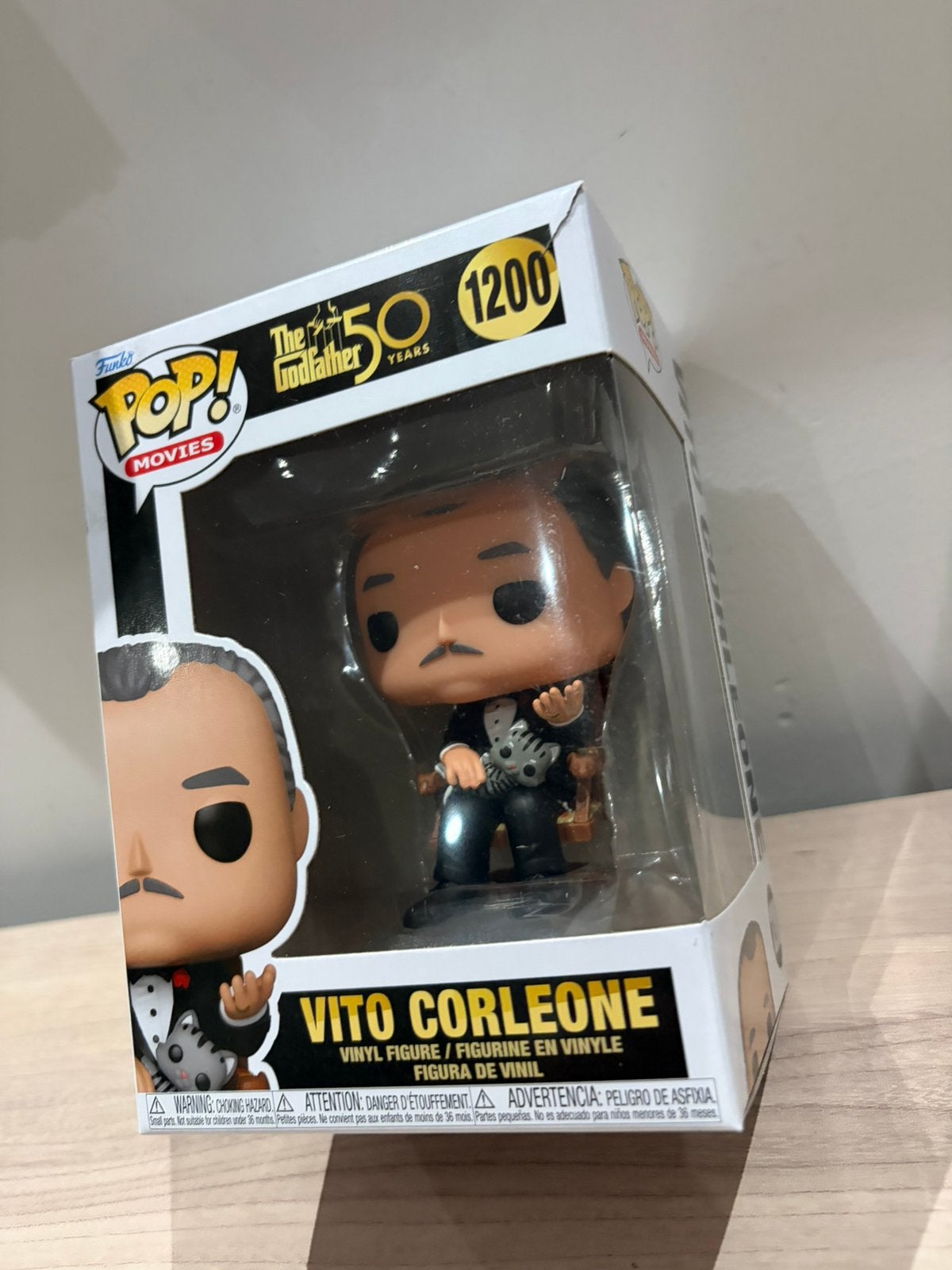 Funko Pop Vito Corleone 1200 The Godfather 50th Anniversary, Ophalen of Verzenden, Funko Europe, Supportemea@funko.com, 4th floor, 1 Queen Caroline St, London W6 9YN, Verenigd Koninkrijk