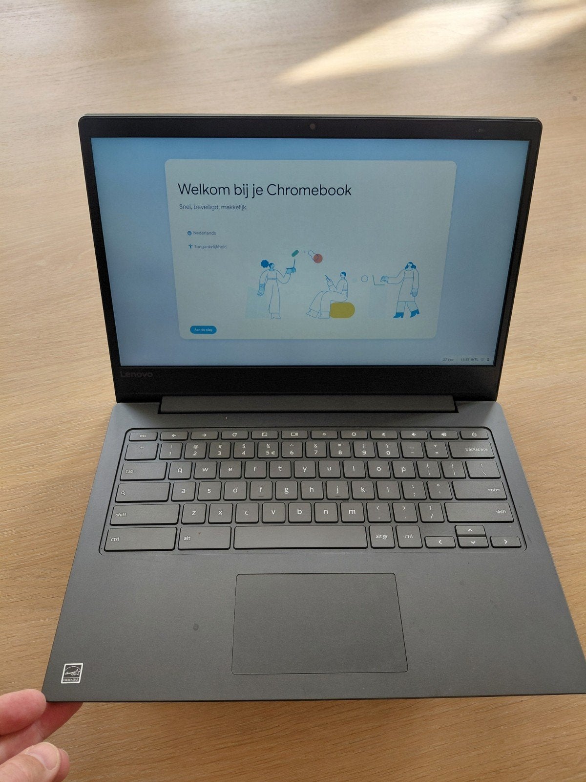 2x Lenovo Chromebook - Zo goed als nieuw, Ophalen, 14 inch, 4 GB of minder, 64 GB