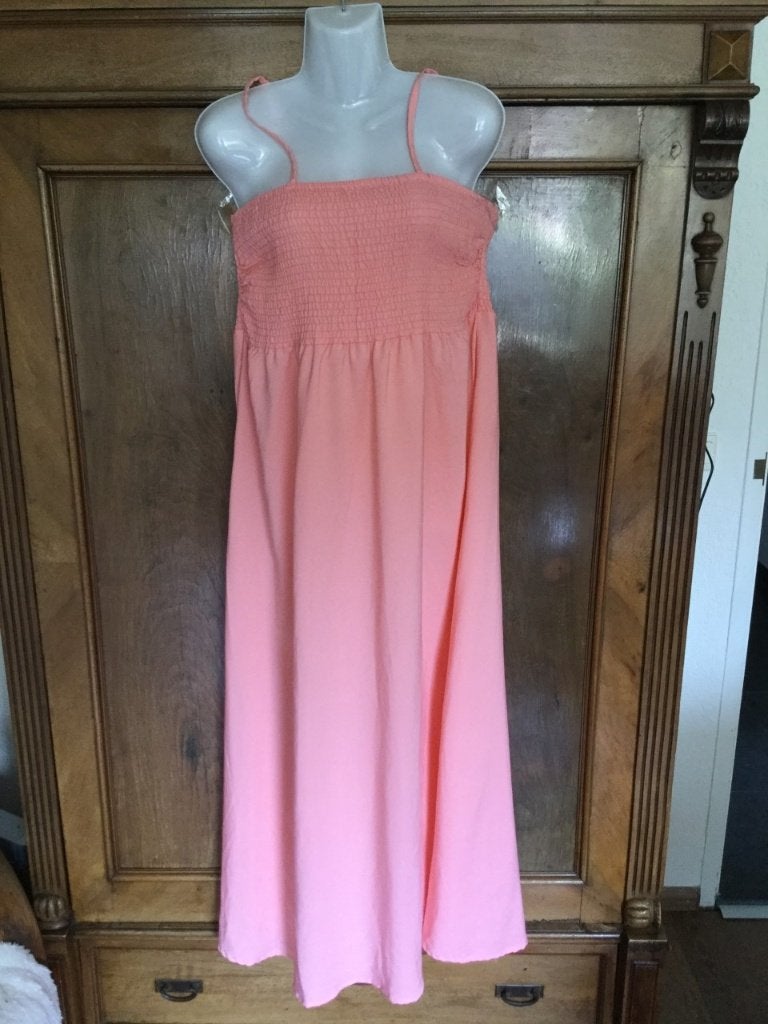 NIEUW pracht oranje jurk merk Zizzi maat 48, Zizzi, Verzenden, Jurk, Nieuw
