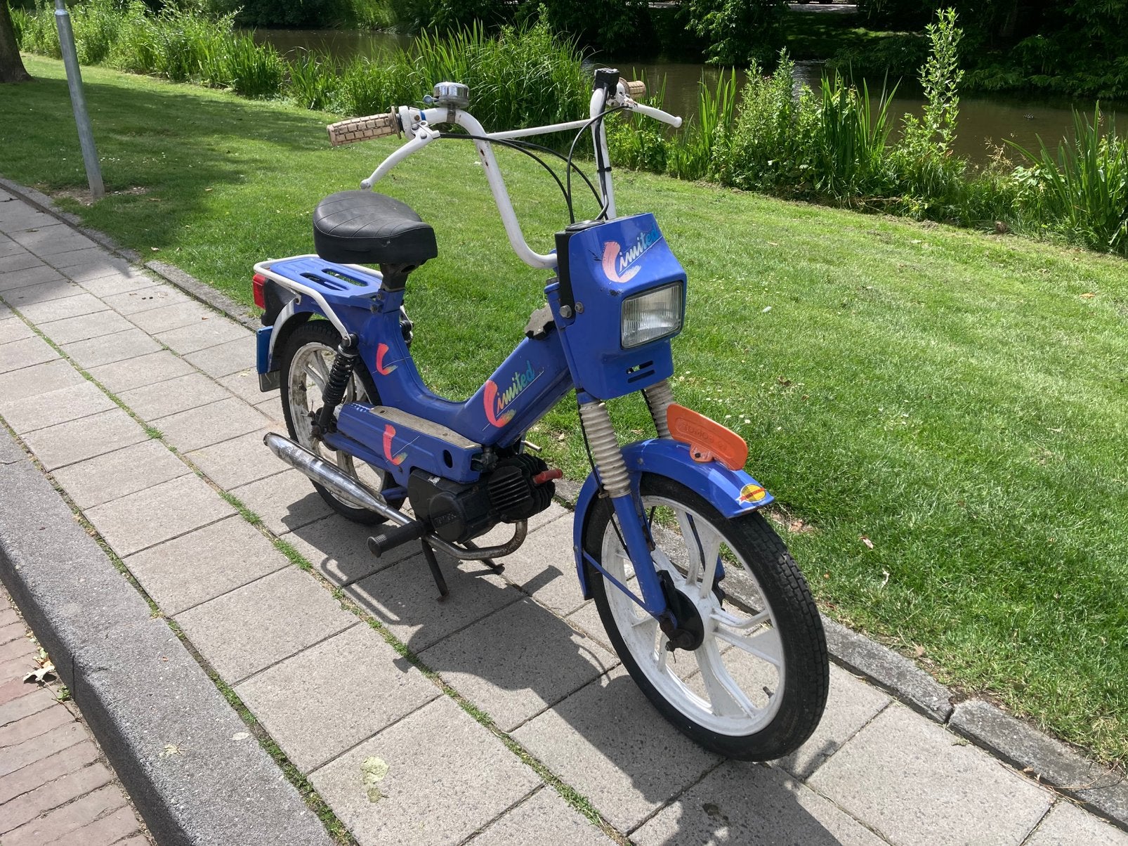 Tomos limited oldtimer, Fietsen en Brommers, Brommers | Tomos, Gebruikt, Overige modellen, Ophalen