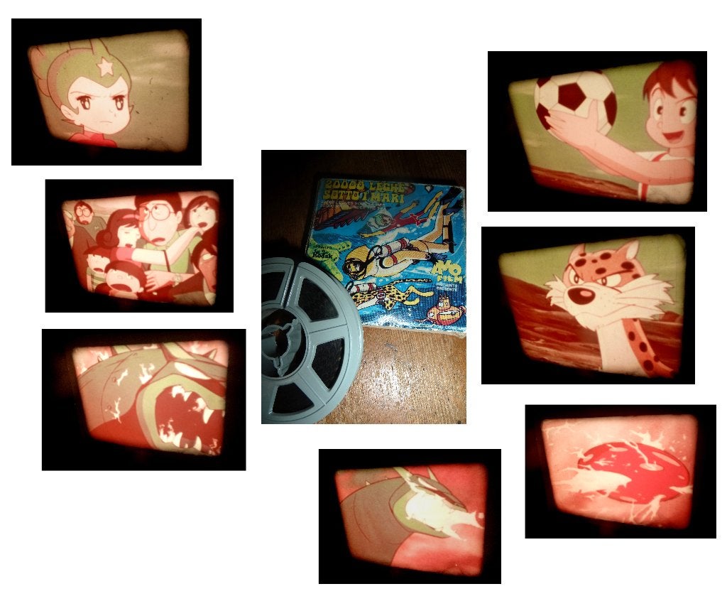 8mm film 20000 Mijlen Onder Zee - 20mtr silent - kleur, Ophalen of Verzenden, 8mm film