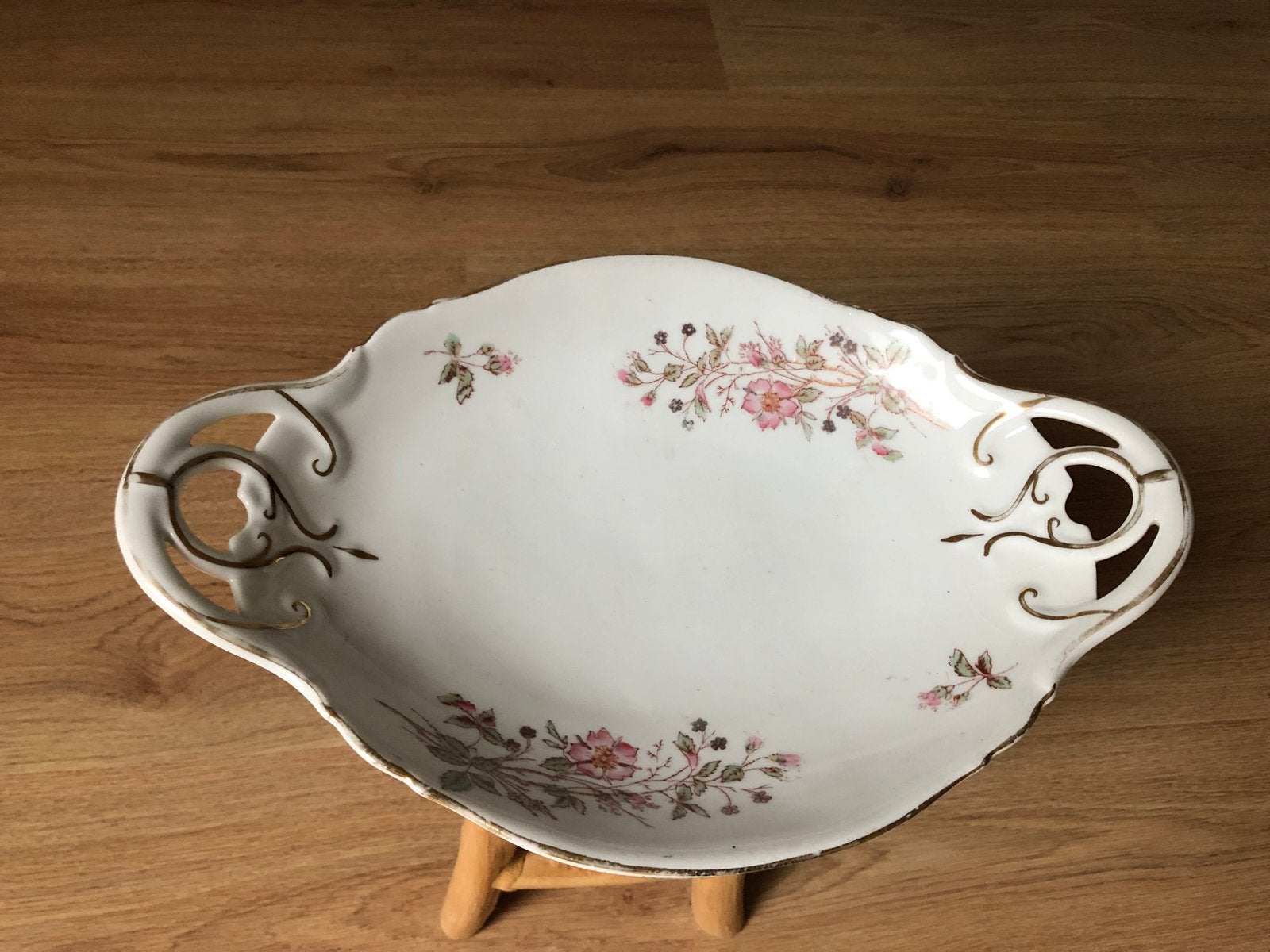 Brocante schaal orgineel jaren 50, Antiek en Kunst, Antiek | Schalen, Ophalen of Verzenden