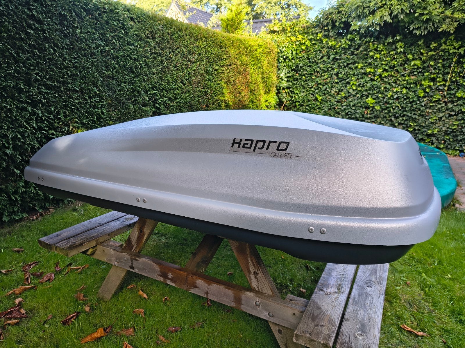Hapro Carver 5.5 400 liter dakkoffer, Auto diversen, Ophalen, Zo goed als nieuw