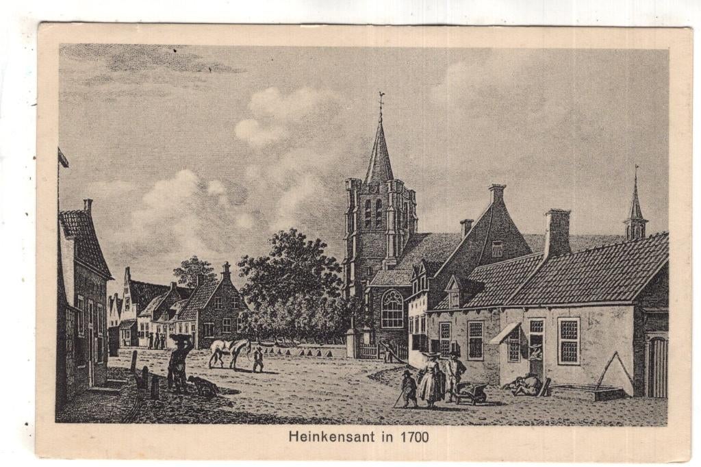 Heinkenszand Heinkensant  1700, Verzamelen, Verzenden, 1920 tot 1940, Zeeland