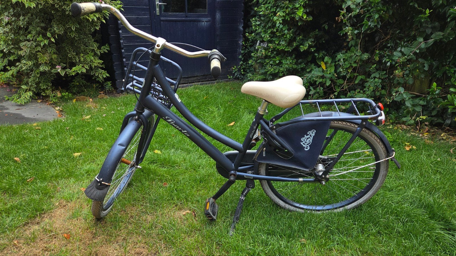Sparta kinderfiets 24 inch blauw met voordrager, Fietsen en Brommers, Fietsen | Meisjes, Ophalen, Gebruikt, 24 inch, Sparta