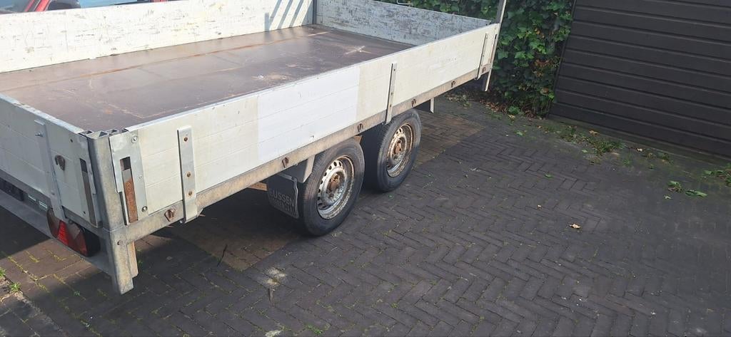 Anssems aanhanger 2000kg dubbelasser, Auto diversen, Aanhangers en Bagagewagens, Ophalen, Gebruikt