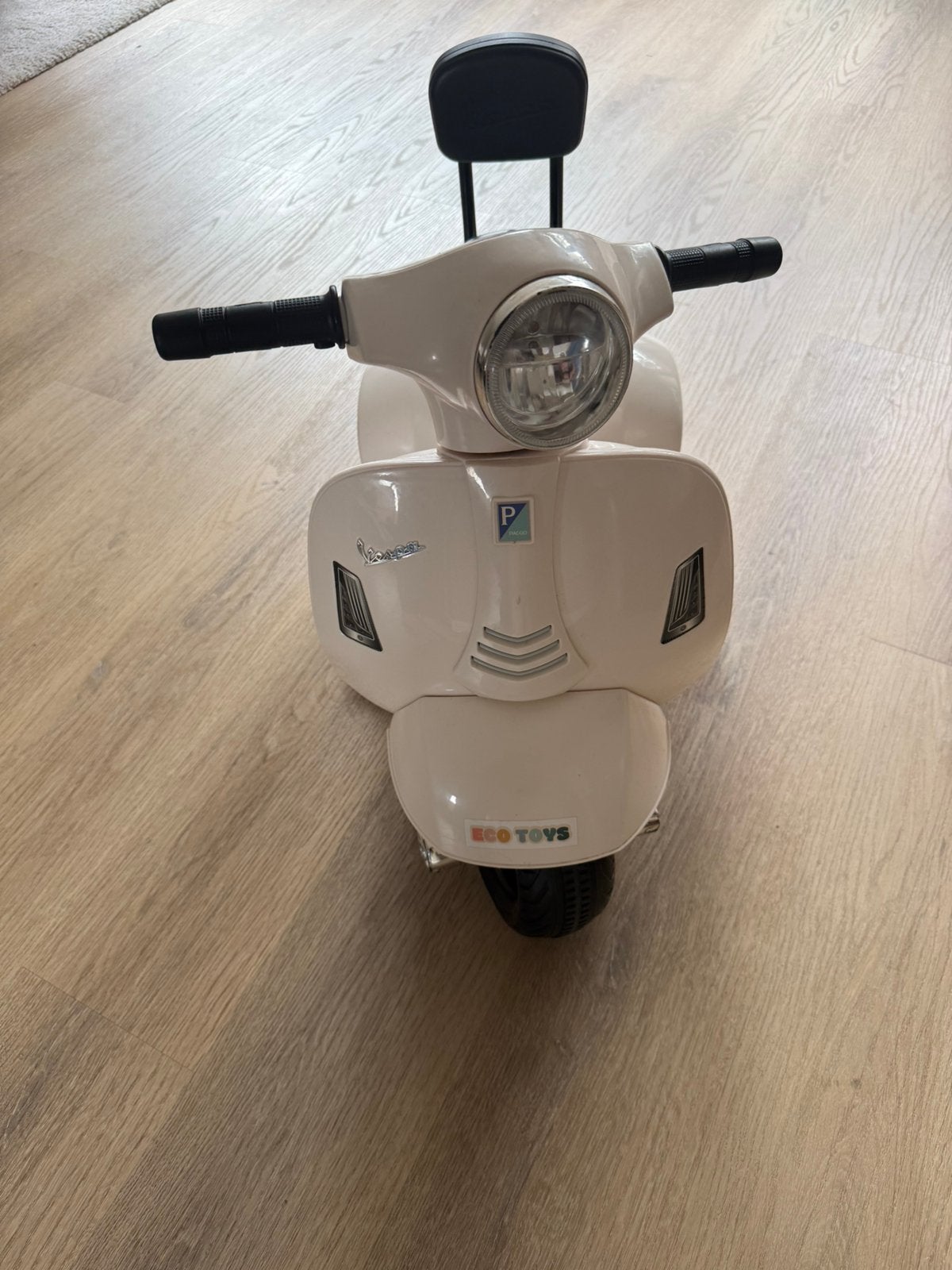 Vespa scooter, Ophalen, Zo goed als nieuw