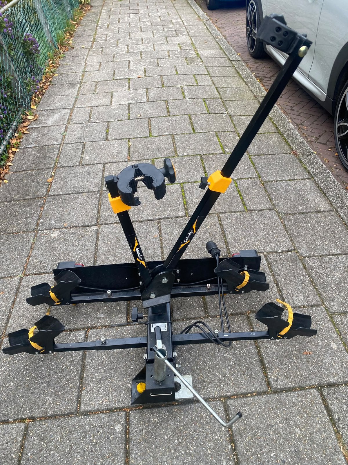 Spinder Hawk fietsendrager, Ophalen, Zo goed als nieuw, Trekhaakdrager