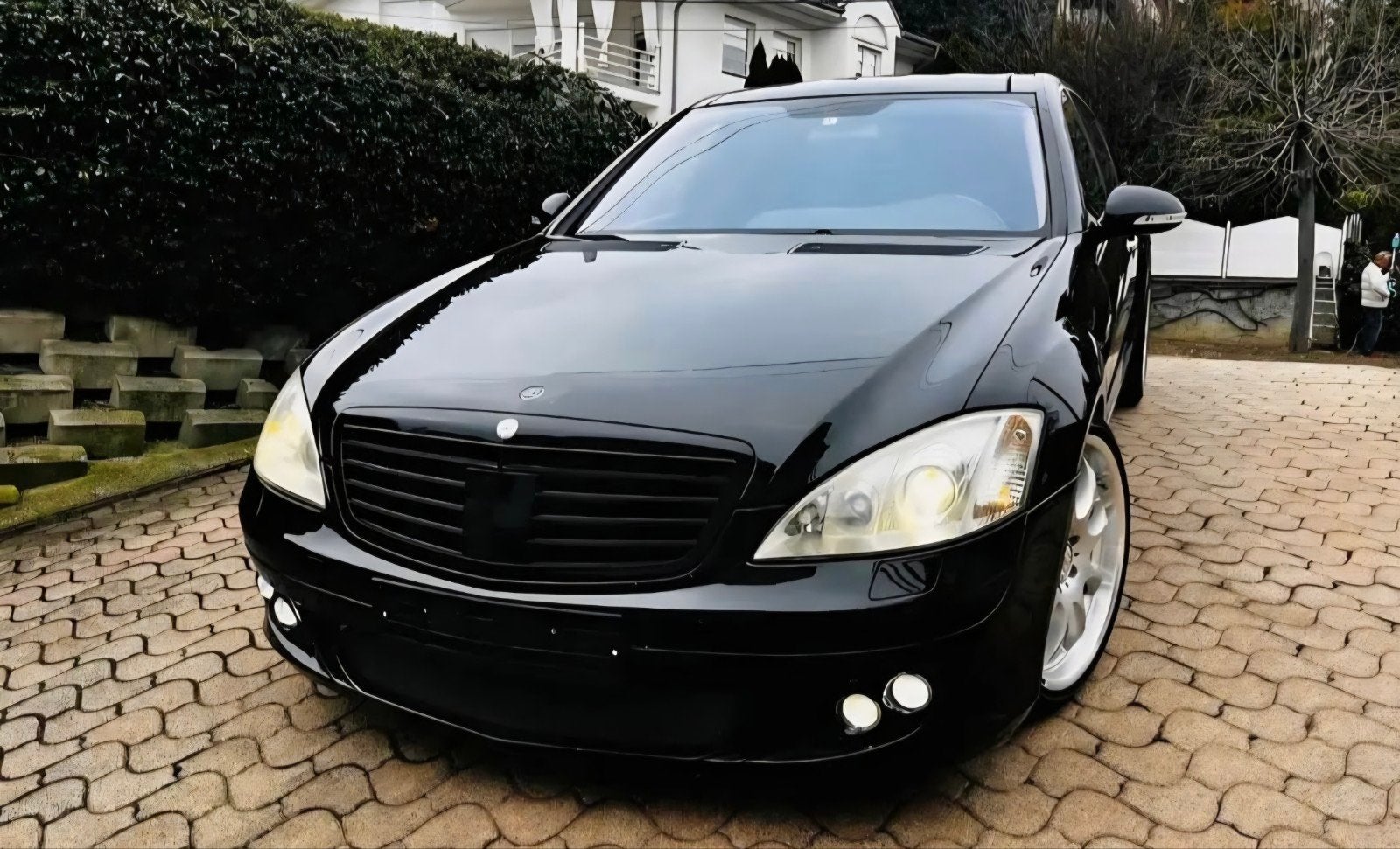 Originele BRABUS B8 6,1ltr Lang S klasse w221, Auto's, Automaat, Achterwielaandrijving, 8 cilinders, Parkeerassistent