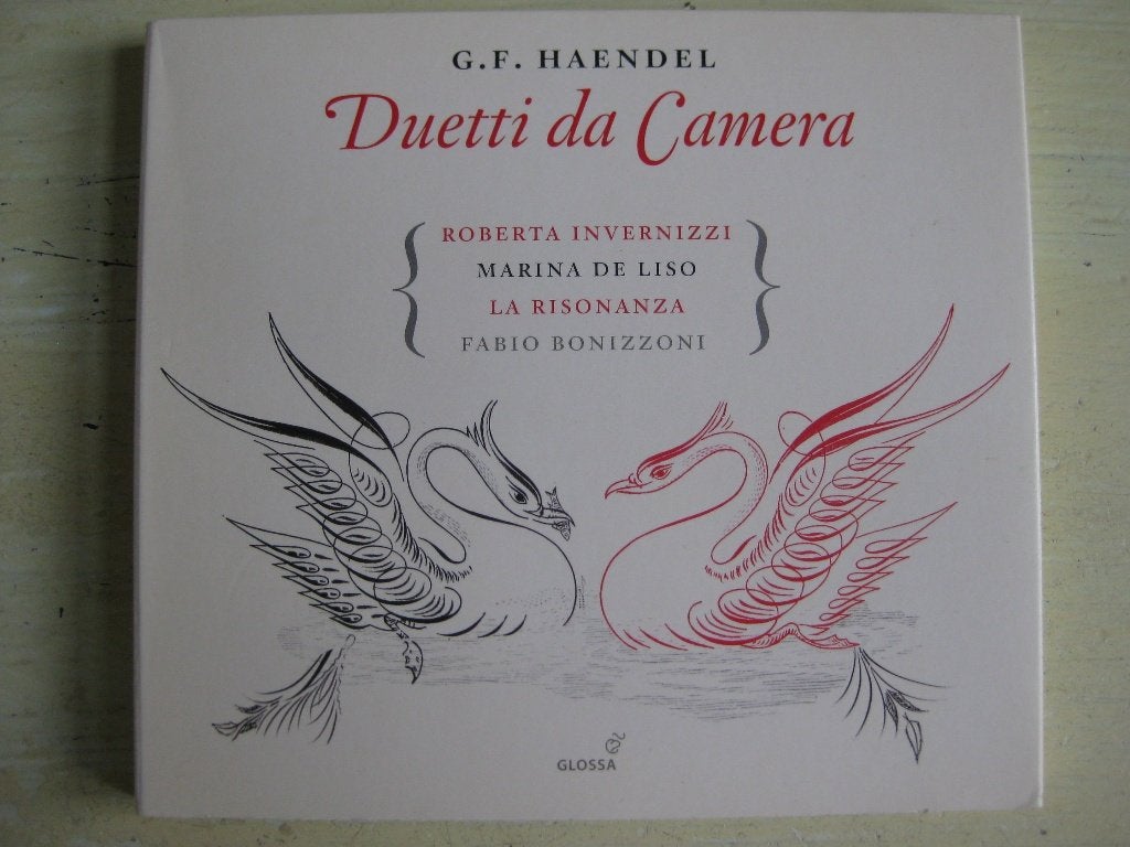 Handel: Duetti da Camera: La Risonanza, Fabio Bonizzoni, Ophalen of Verzenden, Barok, Gebruikt, Vocaal