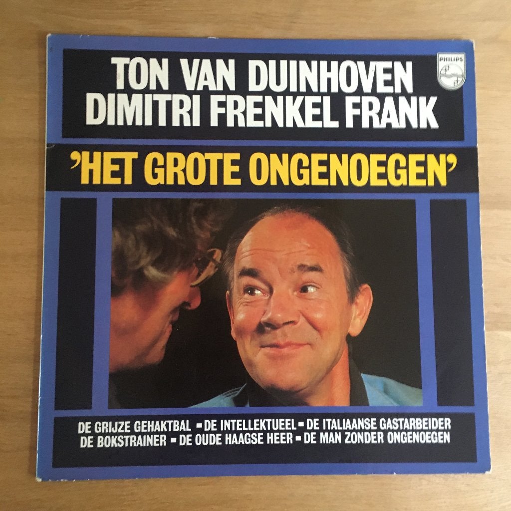 Ton van Duinhover Dimitri Frenkel Frank - Het Grote Ongenoeg, Ophalen, Gebruikt, 12 inch, Overige genres