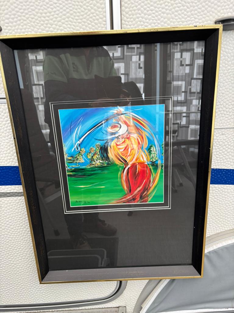 Te koop prachtig kolf schilderij, Ophalen of Verzenden