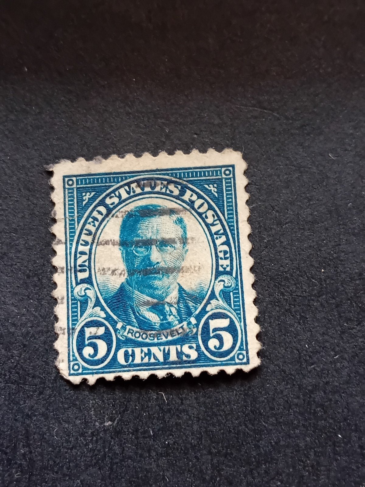 Amerikaanse postzegel 5 cent Roosevelt, Ophalen of Verzenden, Noord-Amerika