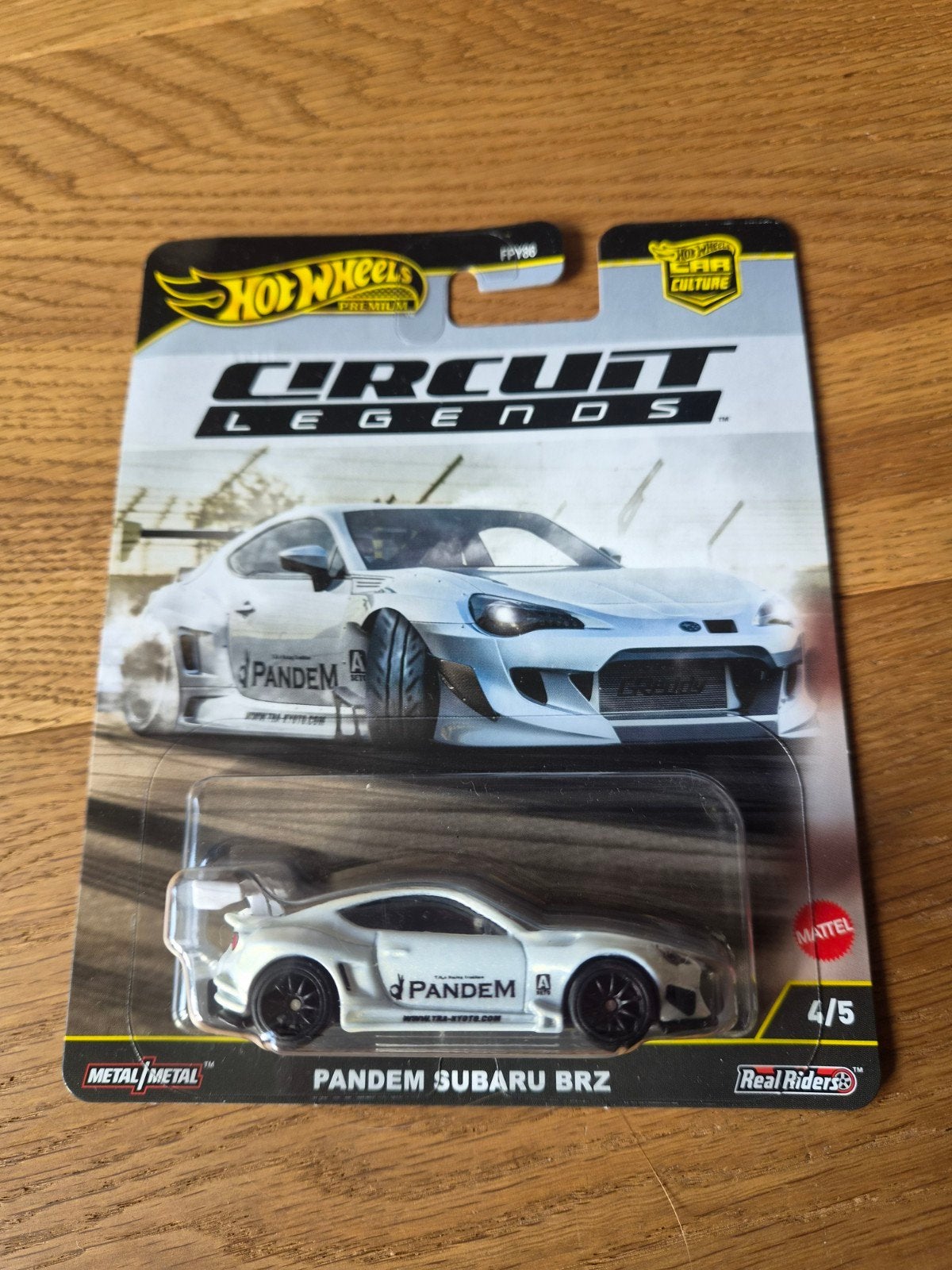Hot Wheels Premium Circuit Legends Pandem Subaru BRZ, Ophalen of Verzenden, Nieuw