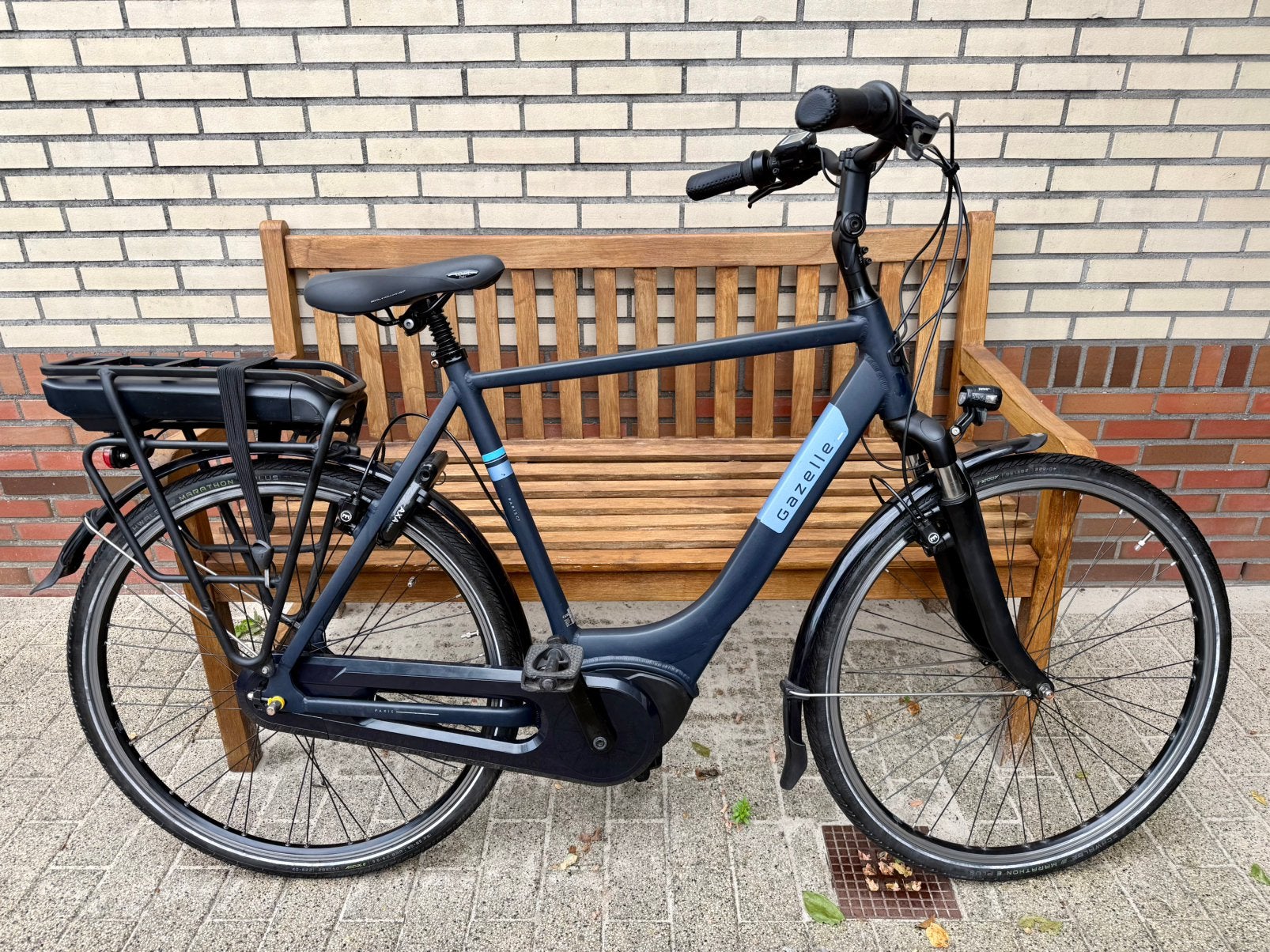 Gazelle Paris HMB H61cm 7v. Bosch 500wh accu., Fietsen en Brommers, Elektrische fietsen, 59 cm of meer, Ophalen, Zo goed als nieuw