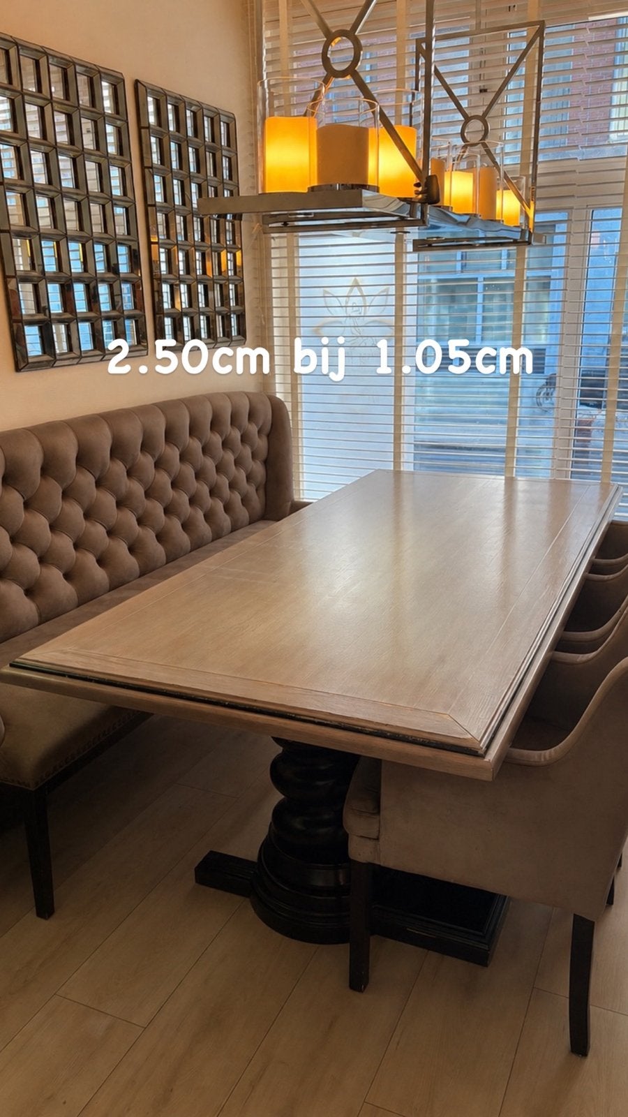 Stoelen nog te koop, Ophalen, 200 cm of meer, 50 tot 100 cm, Zo goed als nieuw