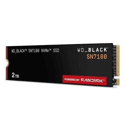 2x WD_BLACK SN7100 2TB NVMe SSD – nieuw / 4TB totaal, Computers en Software, Ophalen, Intern, WD Black, SSD