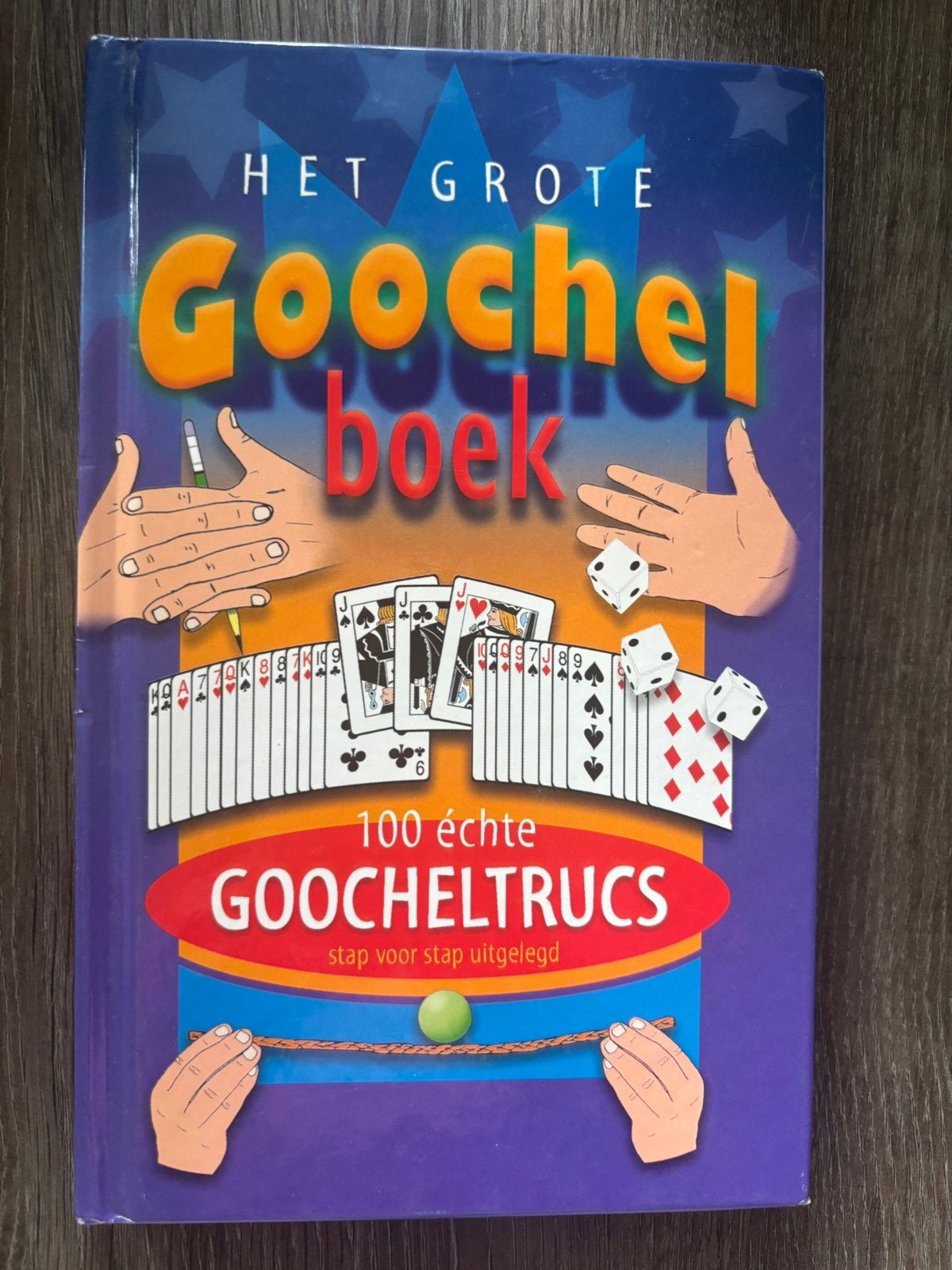 Het grote goochel boek, Ophalen of Verzenden, Zo goed als nieuw, Fictie algemeen