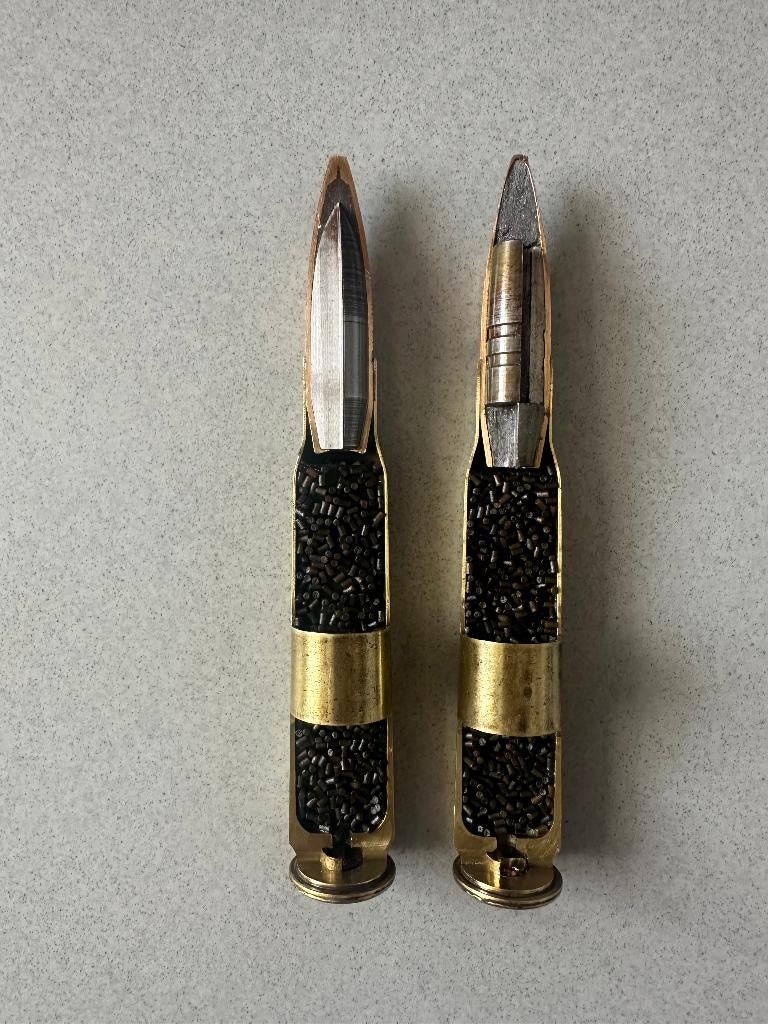 12,7 x 99 mm patroon, Verzamelen, Militaria | Algemeen, Ophalen of Verzenden, Landmacht, Nederland, Hulzen of Bodemvondsten