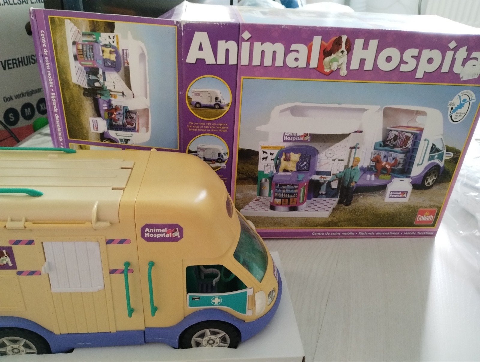 Animal Hospital Mobiele Dierenkliniek(bus) goede staat, Kinderen en Baby's, Speelgoed | Overig, Ophalen, Gebruikt, Jongen of Meisje
