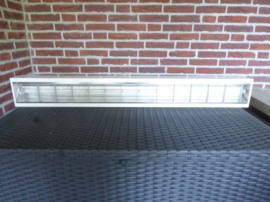 Opbouw armatuur | Jarnkonst | type 7030E | 1xTL-D 58W | igs, Ophalen, G13 (TL), Zo goed als nieuw, Plafondlamp