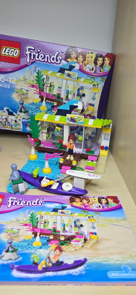 Lego Friends 41315 Surfshop compleet (99%), Kinderen en Baby's, Speelgoed | Duplo en Lego, Ophalen of Verzenden, Zo goed als nieuw