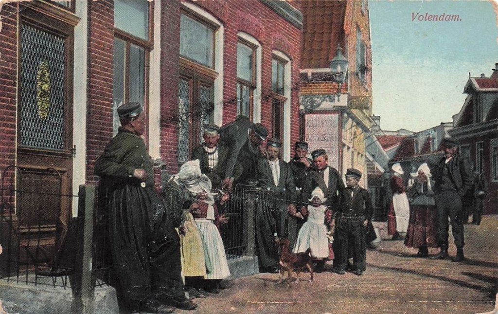 703-118-053 Volendam, Verzenden, Voor 1920, Noord-Holland