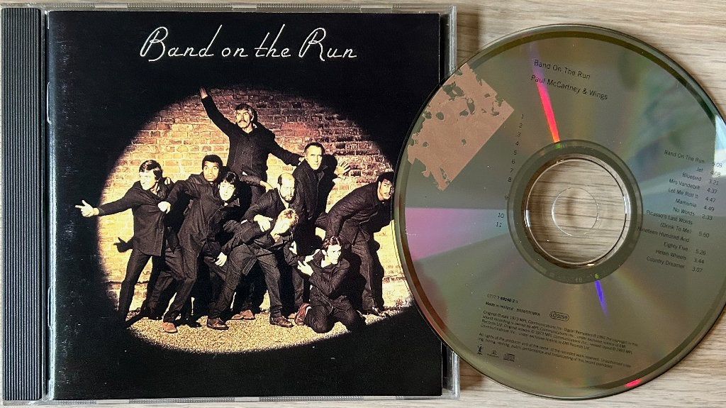 PAUL McCARTNEY & WINGS - Band on the run ( CD ), Ophalen of Verzenden, Zo goed als nieuw, Classic Rock, Album