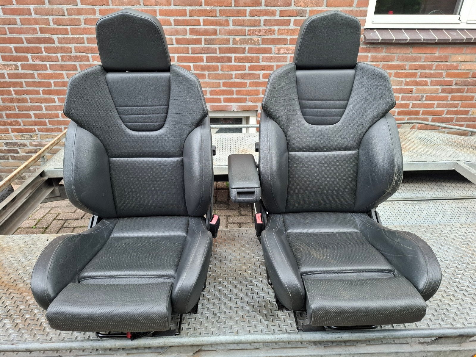Vollederen recaro interieur van een opel zafira b opc., Auto-onderdelen, Ophalen of Verzenden, Nieuw, Opel