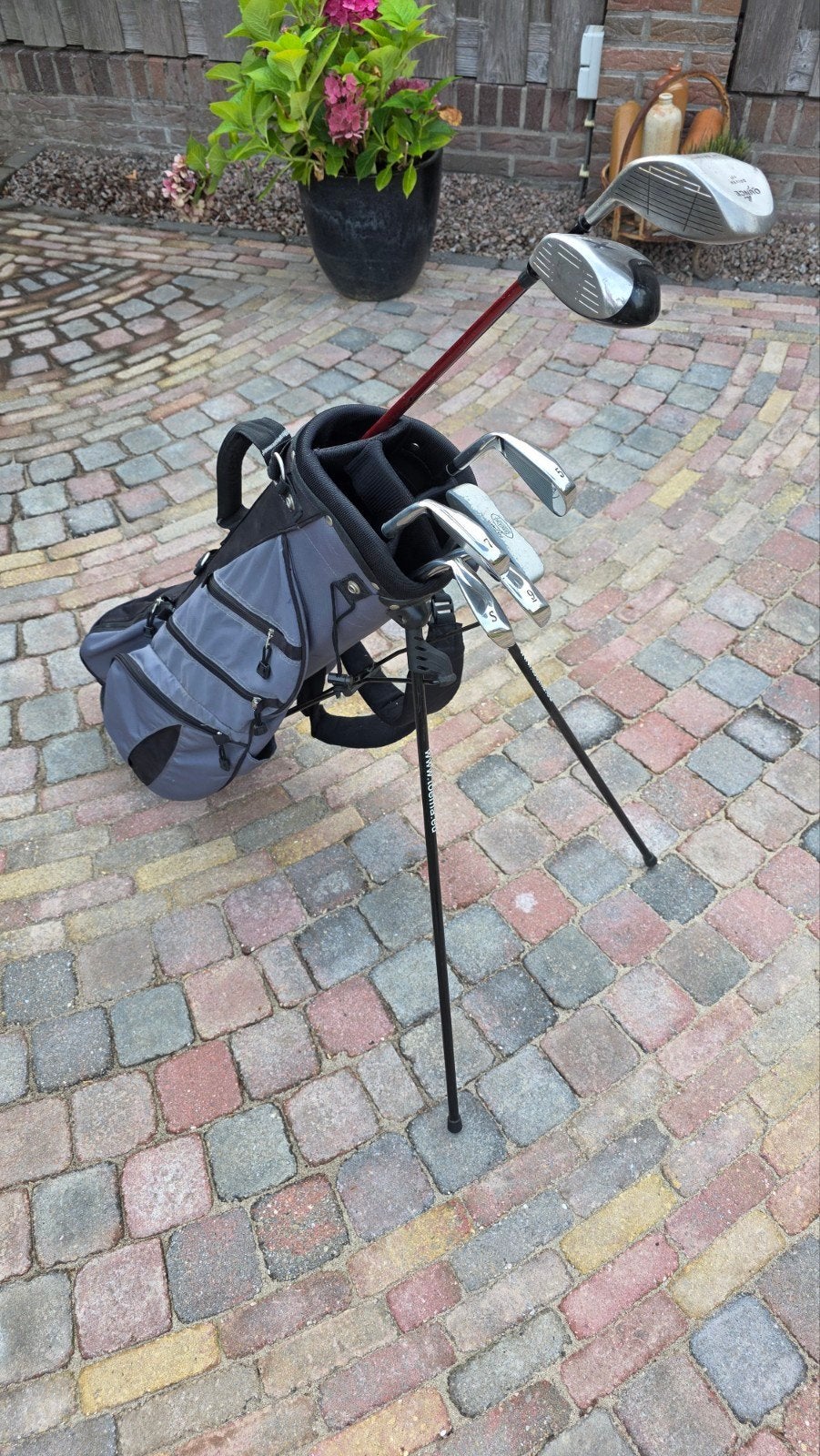 Golfset halve set + draagtas., Ophalen, Gebruikt, Set