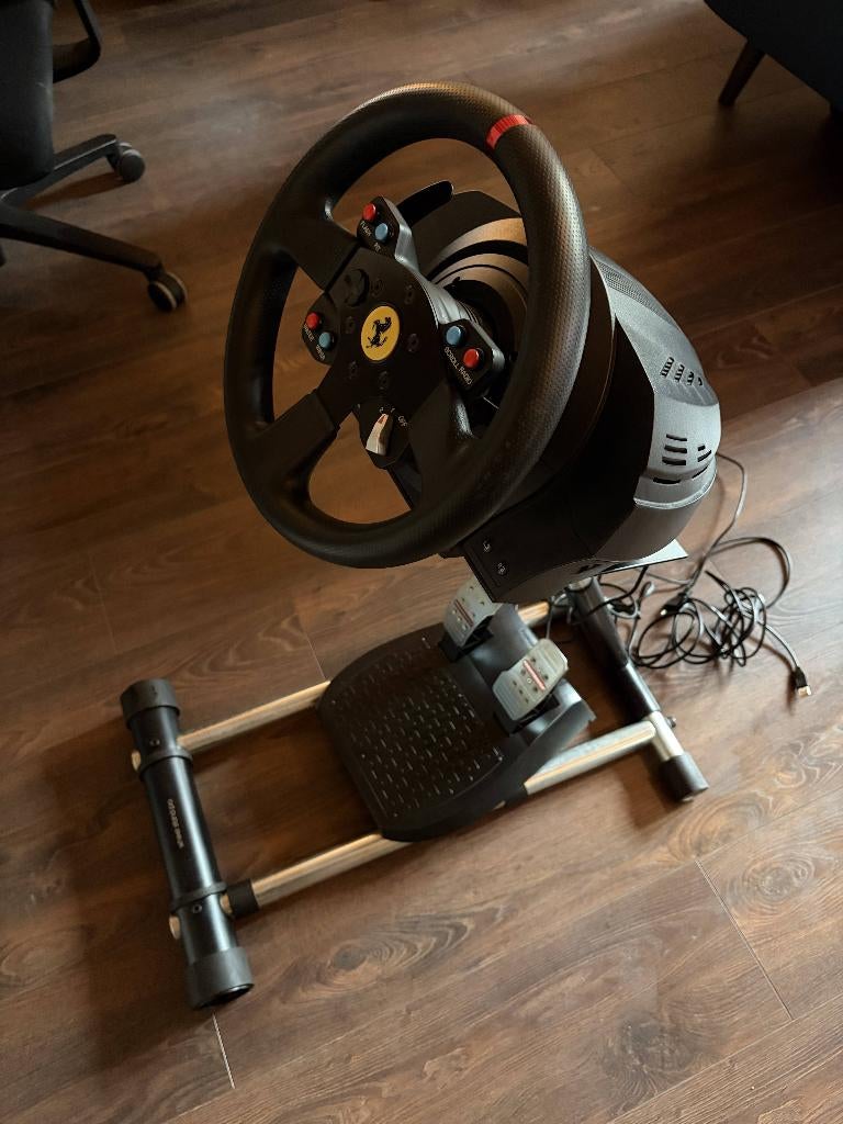Thrustmaster T300 Ferarri incl. Wheel stand pro, Ophalen, Zo goed als nieuw, Playseat of Racestoel, PlayStation 3