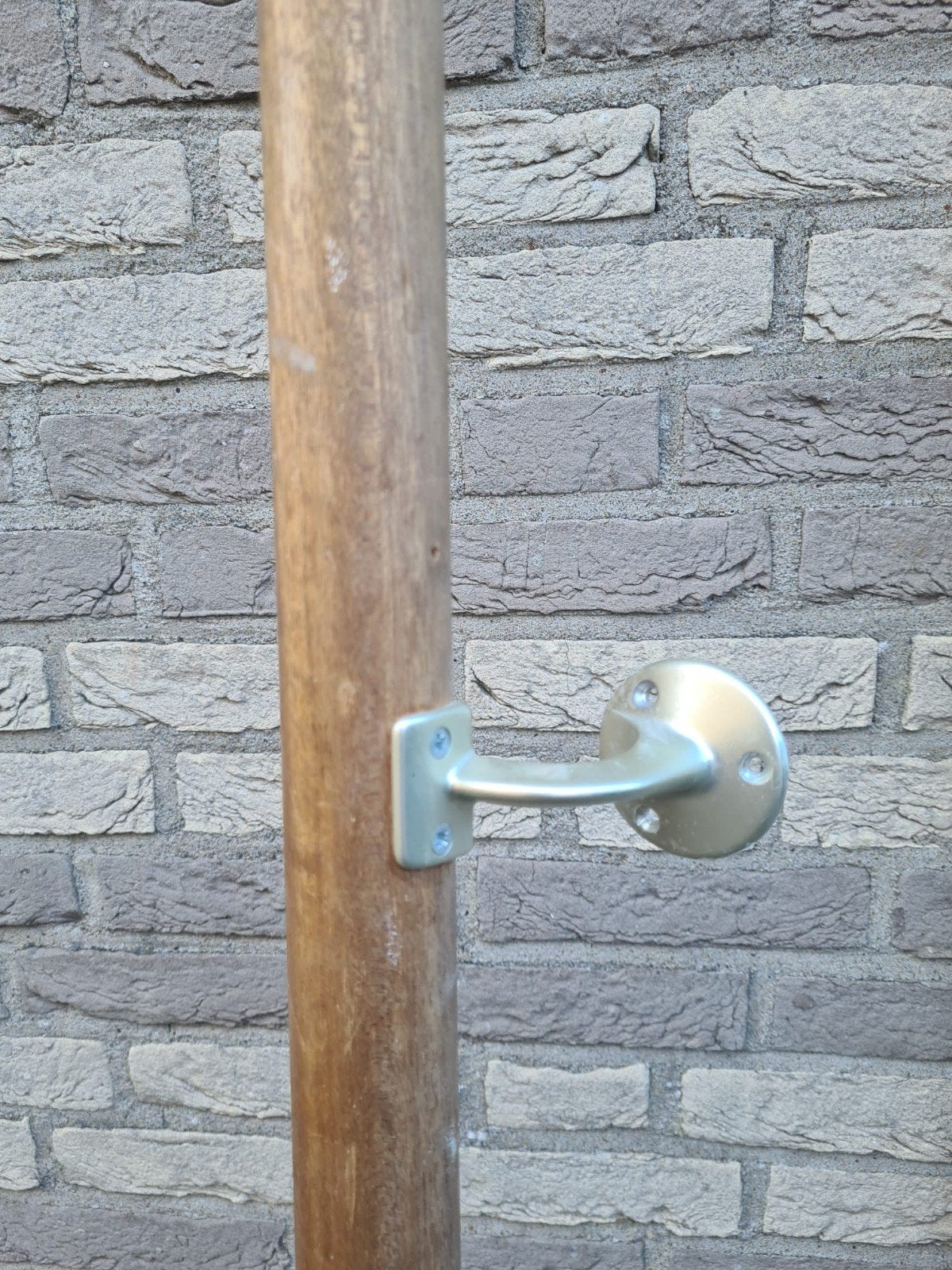 houten trapleuning 290 cm., Ophalen, Gebruikt