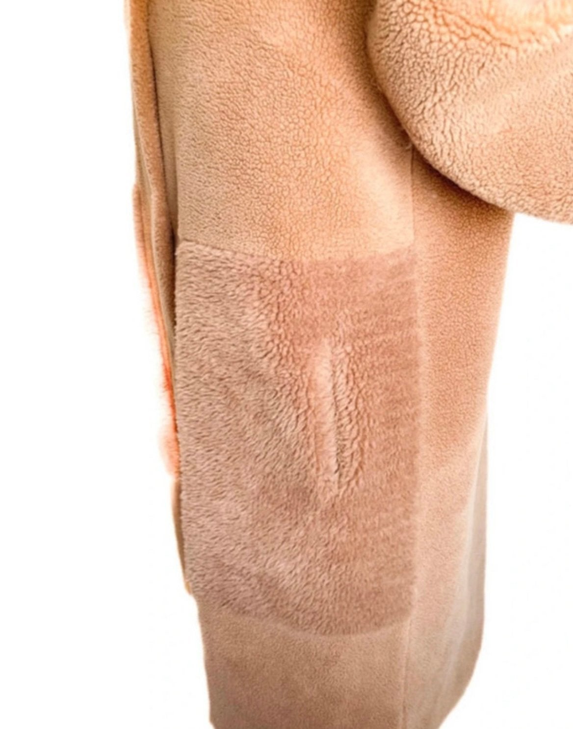 Miss&Furs camel teddy jas M/L, Maat 38/40 (M), Beige, Ophalen of Verzenden, Zo goed als nieuw